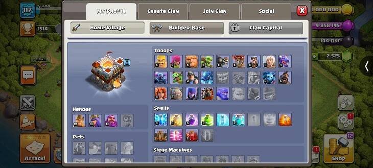 Starý účet clash of clans - Počítače a hry