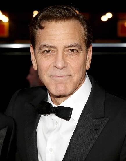 George Clooney attends the opening night afterparty for "Good Night, And Good Luck" on Broadway