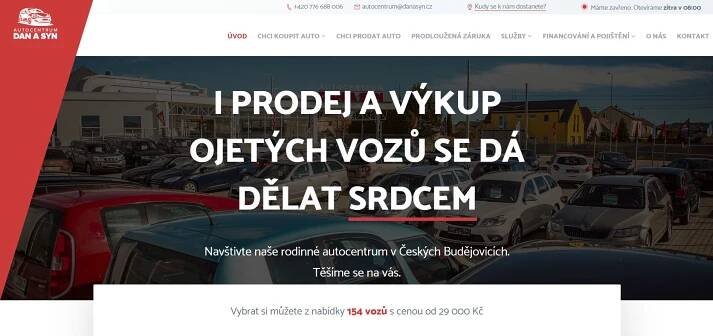 AUTOBAZAR - AUTOCENTRUM DAN A SYN