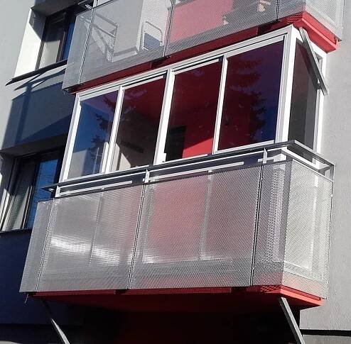 Zasklívání balkónů a lodžií - Orsabac®
