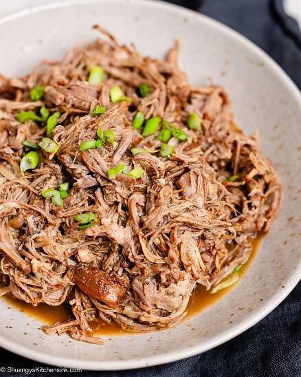 Asian Pulled Pork {Instant Pot or Slow Cooker}