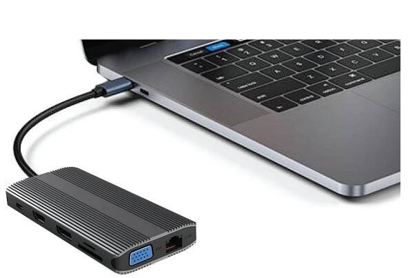 Uživatelská příručka AXIOM 12-IN-1 USB-C HUB