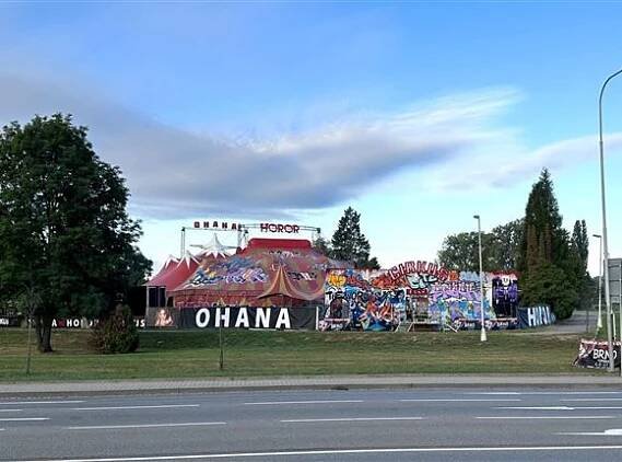Pronájem šapitó - Ohana Horor Cirkus 