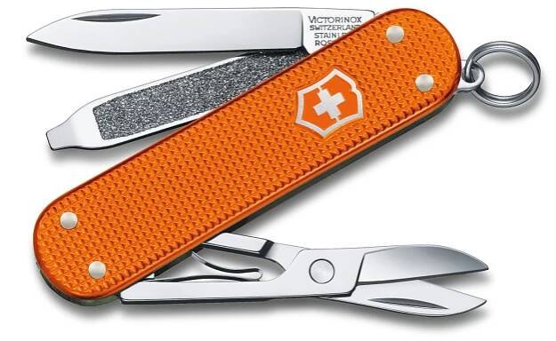 Victorinox Classic Alox Limited Edition 2021 Tiger Orange