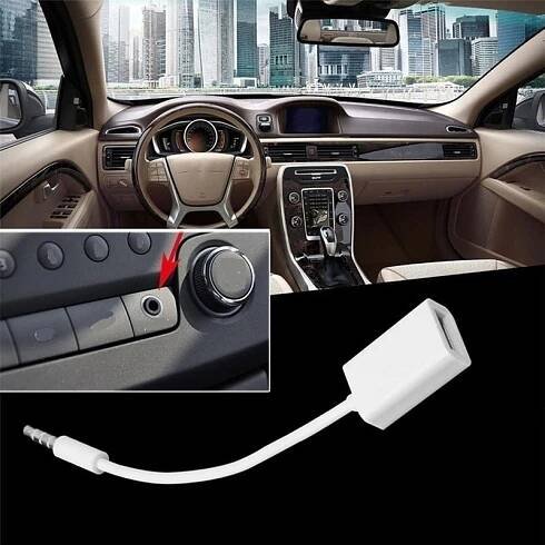 Redukce AUX 3,5mm jack na USB