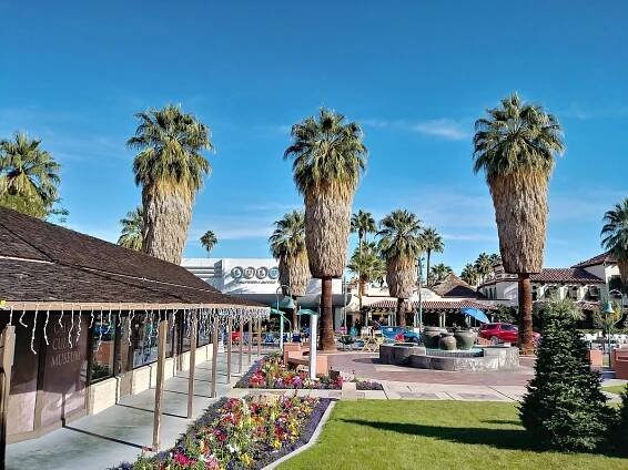 Palm Springs vacation destination.