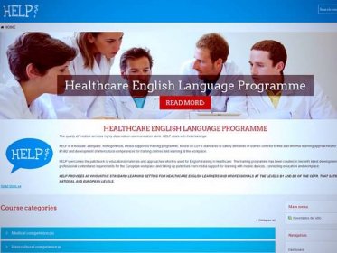Projekt HELP otestuje on-line platformu pro výuku zdravotnické angličtiny