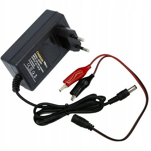 Automatická nabíječka baterií 6V a 12V 2A zástrčka a krokodýlci HIT!