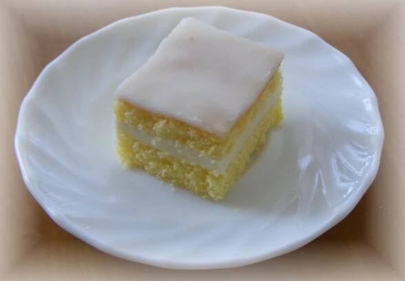 Recept: Citronové řezy