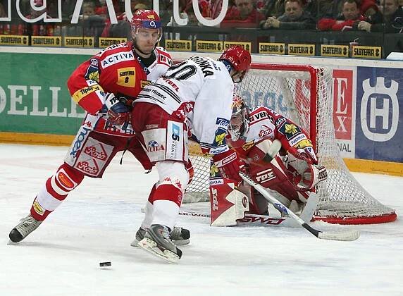 HC Slavia Praha - HC Oceláři Třinec 3:2 pp - Semifinále: Slavia-Liberec, Budějovice-K. Vary (5/11)