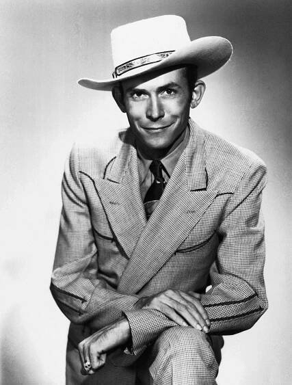 Hank Williams Smiling Portrait Wallpaper