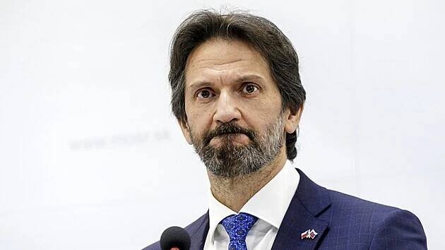 Slovenský ministr obrany Robert Kaliňák (6. března 2025)