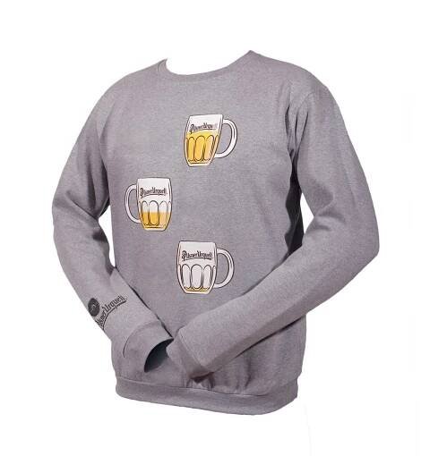 Pánská mikina půllitry Pilsner Urquell