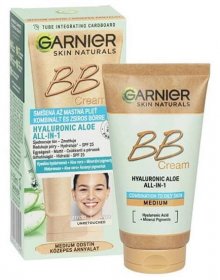 Garnier Skin Naturals BB Cream Hyaluronic Aloe All-In-1 SPF25 50 ml Medium od 174 Kč