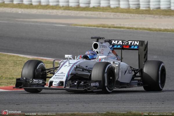 Repsol Barcelona Valteri Bottas Williams