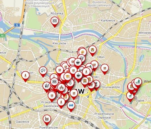 Mapa Vratislavi ke stažení | Cestujte s radostí