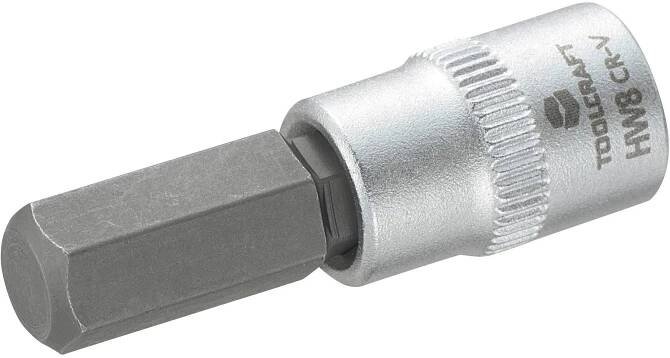 TOOLCRAFT 816072 inbus nástrčný klíč 8 mm 1/4 (6,3 mm)