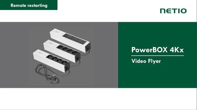 PowerBOX 4Kx - NETIO Video Flyer NV32