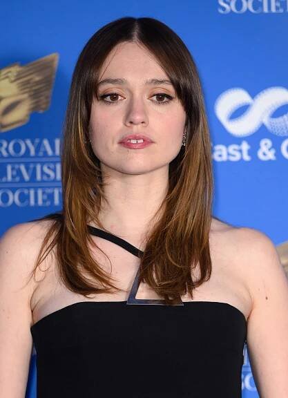 Aimee Lou Wood at the Royal Television Society Programme Awards.