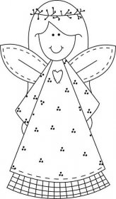 Angel Coloring Pages, Coloring Pages For Kids, Coloring Books, Free Coloring, Coloring Sheets, Colouring, Adult Coloring, Christmas Angels, Christmas Art