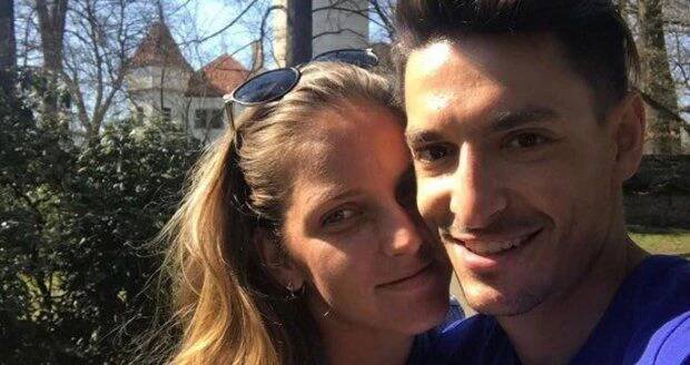 Karolína Plíšková si užívá s Michalem Hrdličkou.