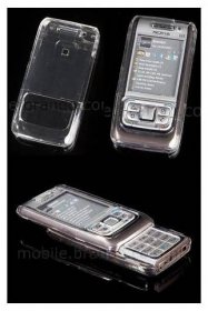Transparentní pouzdro Brando Crystal - Nokia E65