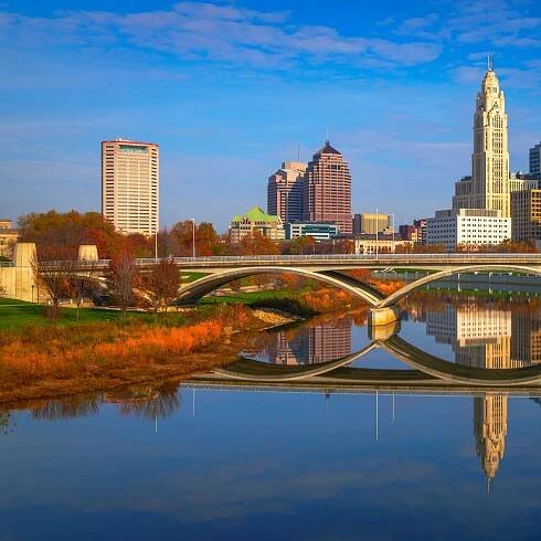 Columbus ist die Hauptstadt von Ohio und reich an Kultur und Geschichte.