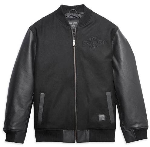 Pánská bunda JACKET,LEATHER,BLACK