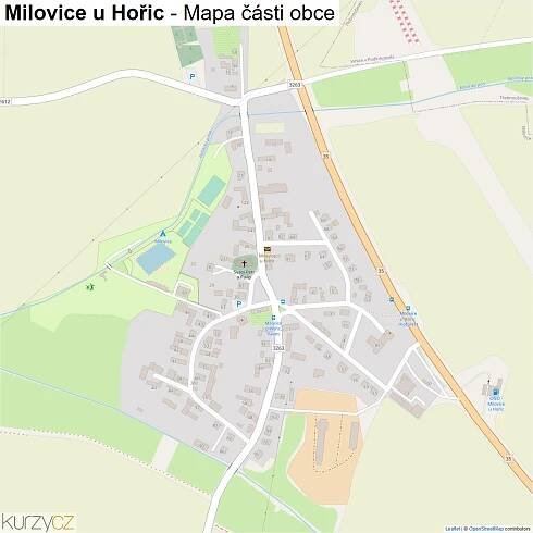 Milovice u Hořic - mapy | Kurzy.cz