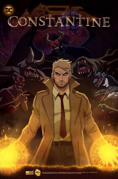 First Constantine Poster Teases CW Seed's Animated Series