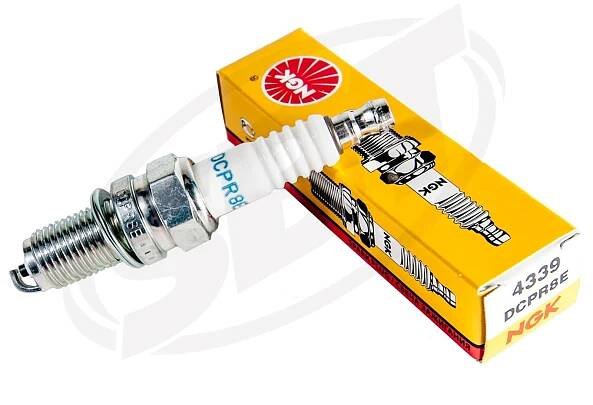 NGK DCPR8E Spark Plug compatible with Sea-Doo GTX/Sportster/Speedster/RXP/Challenger/RXP/RXT