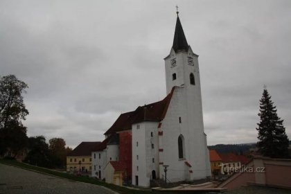 Kostel ve městě Pacov