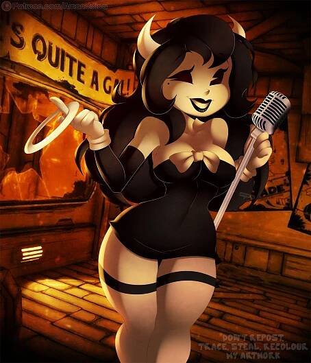 Pin by JayKode on Random things :3 | Alice angel, Cartoon profile pics, Bendy and the ink machine