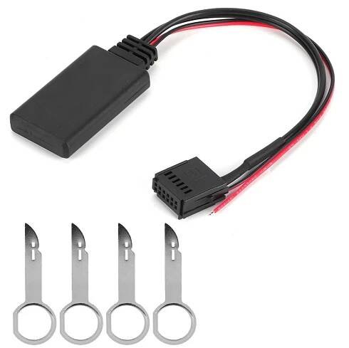 Modul Bluetooth do auta Kabel AUX-IN Bezdrátový audio adaptér Vhodné pro /Mondeo/Fiesta 6000 CD