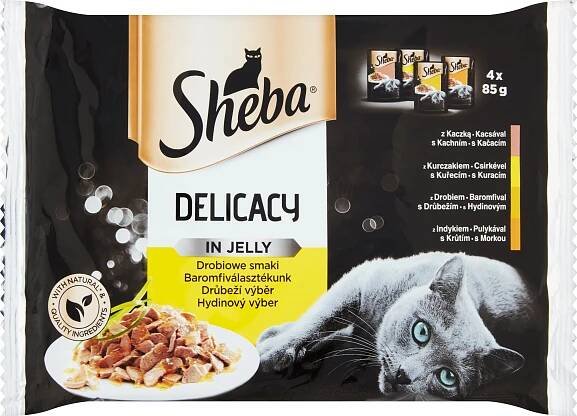 Sheba Delicacy in Jelly drůbeží výběr v želé