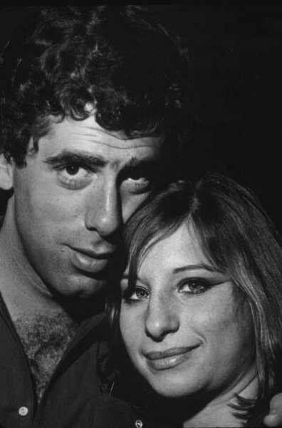 Elliott Gould and Barbra Streisand in 1964