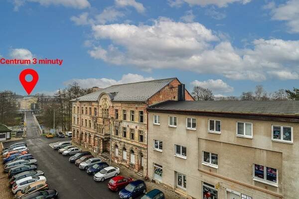 Prodej nájemního domu, 802 m2, Sokolov, ul. Nádražní
