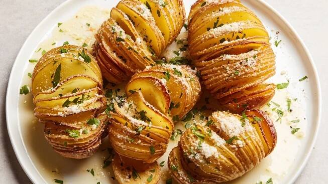 Hasselback Potatoes