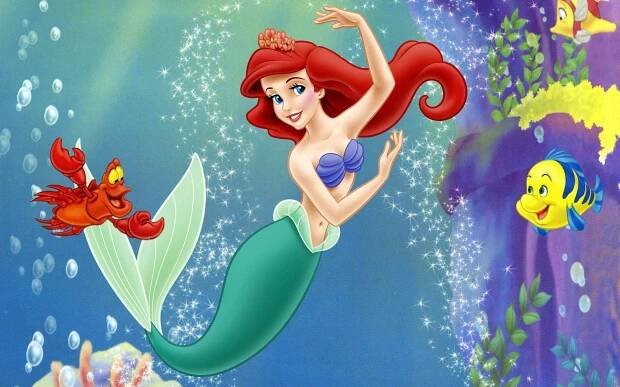 VÝTISK oplatek na dort Cukrová Hmota Ariel Ariel malá mořská víla Disney