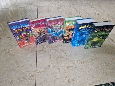 Harry Potter knihy 1-6 vše 1.vydání - Knižní sci-fi / fantasy