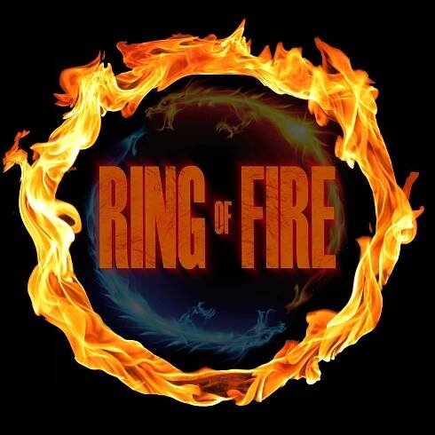 Flash Friday Fiction: Ring of Fire Badge! (Fact, not Fiction)