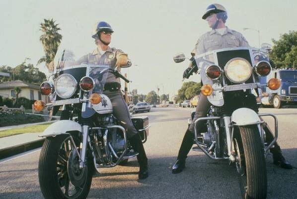 CHiPs - Z filmu - Larry Wilcox, Erik Estrada