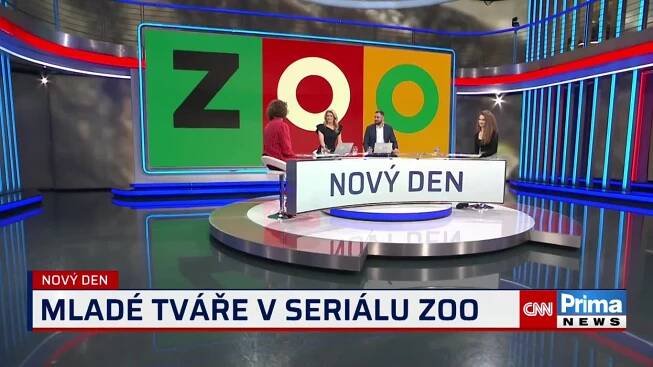 Mladé herecké hvězdy seriálu ZOO