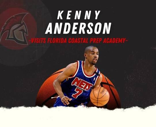 Kenny Anderson’s Visit Leaves Florida Coastal Players Inspired On and Off the Court
