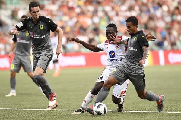 Trenčín v baráži o Európsku ligu remizoval s AEK Larnaca 1:1
