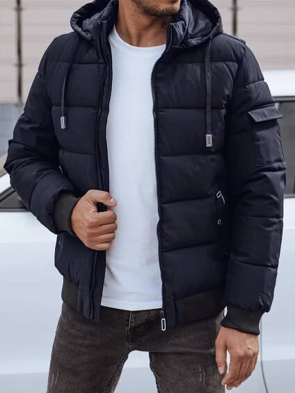 Pánská zimní bunda prošívaná s kapucí TX4838 DStreet