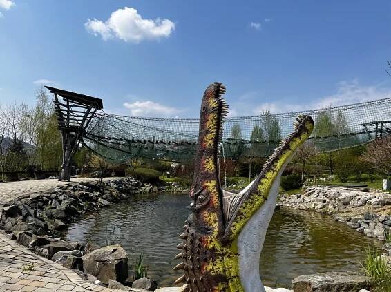 dinozaur park jezioro