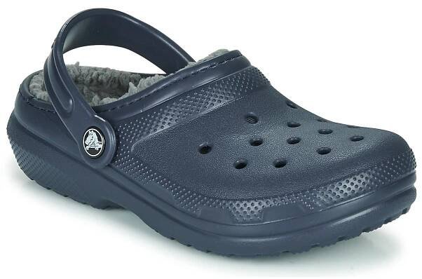 Crocs CLASSIC LINED CLOG K Modrá