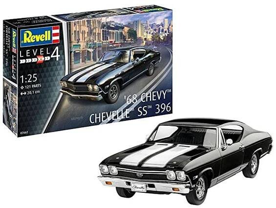 1968 Chevy Chevelle (1:25) Revell 07662 - Plastikový model