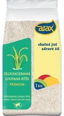Arax Rýže bílá dlouhozrnná 1 kg od 40 Kč - Heureka.cz